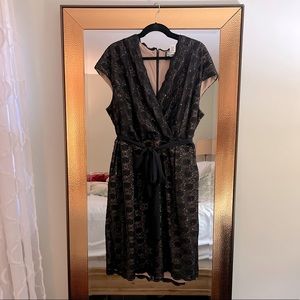 Alex Evenings Embellished Lace Dress 20W